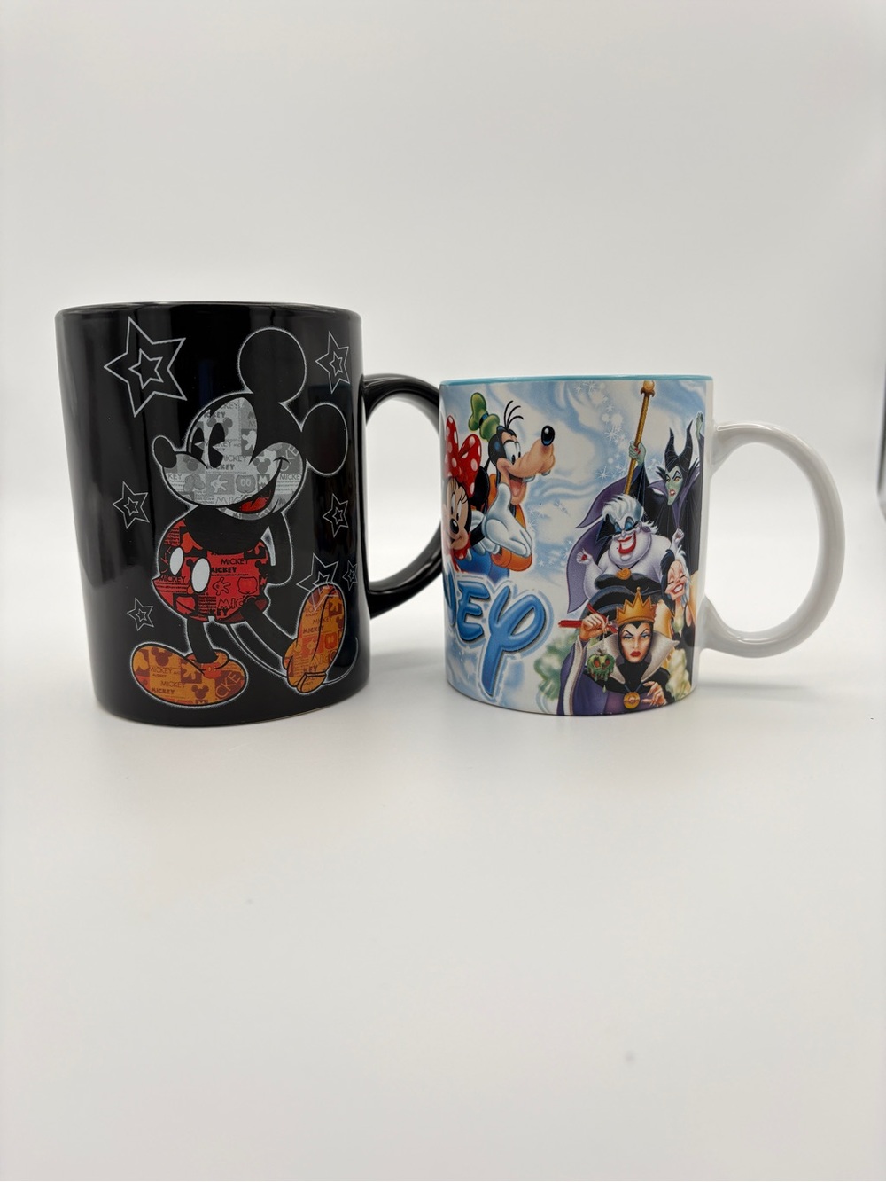 Two Disney Jerry Leigh Mugs Mickey Mouse Disney Characters